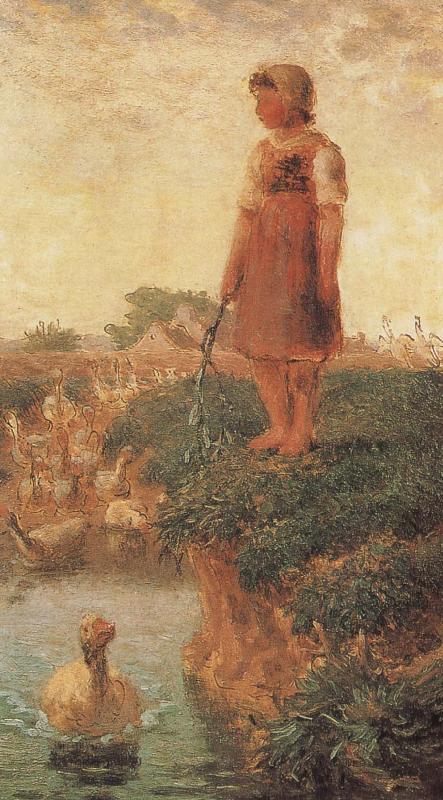 Jean Francois Millet The Girl oil painting image